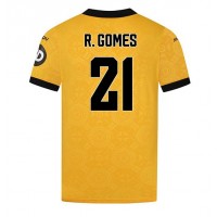 Stroje piłkarskie Wolves Rodrigo Gomes #21 Koszulka Podstawowej 2025-26 Krótki Rękaw